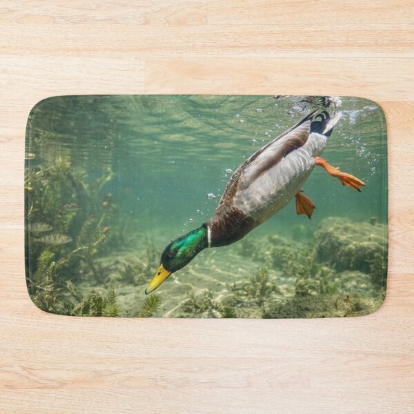 Item preview, Duck diving into the water. designed and sold by Malisa345.