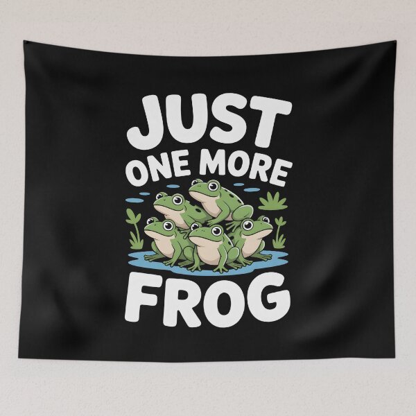 Item preview, Just One More Frog Frog Lover Terrarium designed and sold by MooonTees.