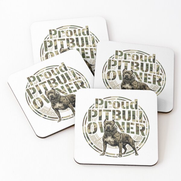 Item preview, Copy of Pitbull Dad Gold Metallic Block Letters designed and sold by My Pitbull Place.