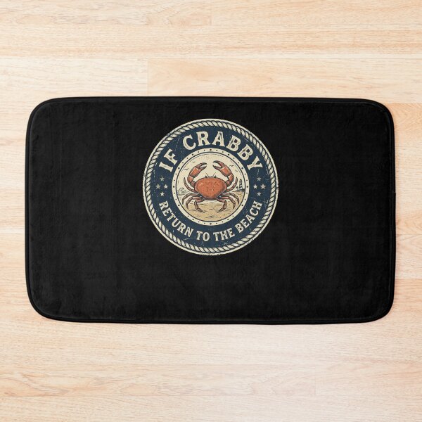 Item preview, If Crabby Return To The Beach Vintage Crab designed and sold by snowry.