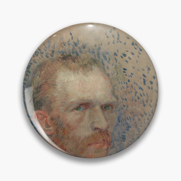 Item preview, Self Portrait by Vincent van Gogh: Expressive Post Impressionist Portrait Poster designed and sold by artofuniverse.