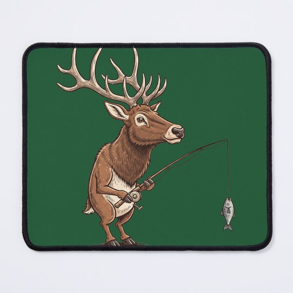 Item preview, Elk fishing  designed and sold by Too Kool Designing .