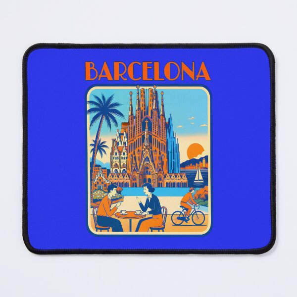 Item preview, Barcelona City Spain Design 2 designed and sold by DigitalandPhoto.