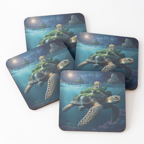 Item preview, Floating Island Turtle designed and sold by UnRealS.