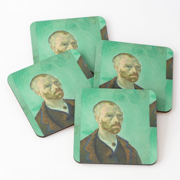 Item preview, Self Portrait Dedicated to Paul Gauguin by Vincent van Gogh: Post Impressionist Print designed and sold by artofuniverse.