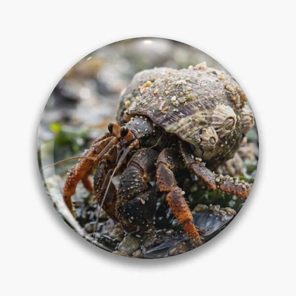 Item preview, Hermit crab with a shell that is not its own. designed and sold by Malisa345.