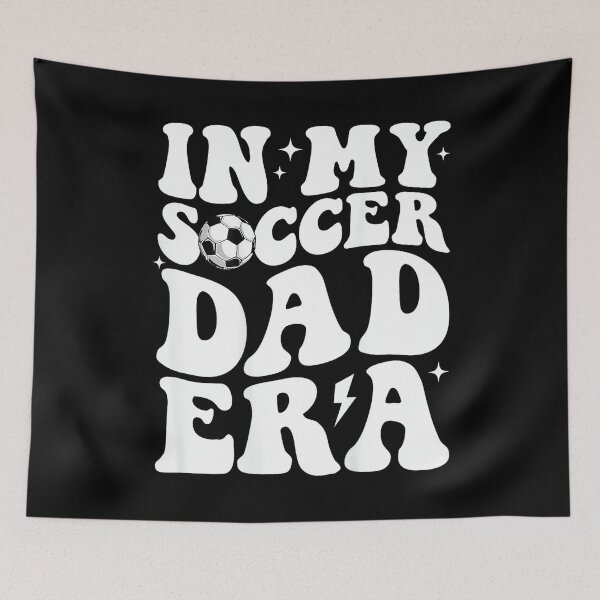 Item preview, In My Soccer Dad Era Sports Father's Day Groovy Soccer Daddy designed and sold by HazelWCagle.