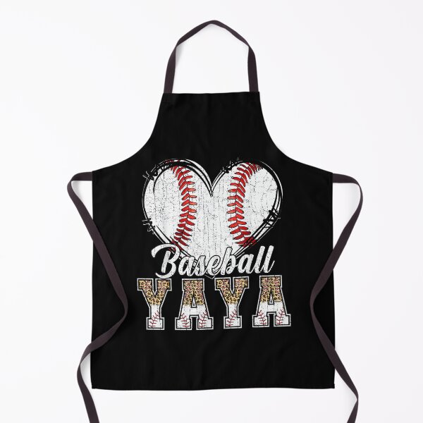 Item preview, Softball Baseball Yaya Heart Leopard Print Mother's Day designed and sold by ElaineOSantamar.