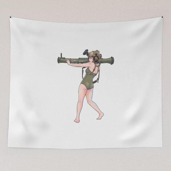 Item preview, Rocket Launcher Girl designed and sold by RAWLIFEGRAPHIC.