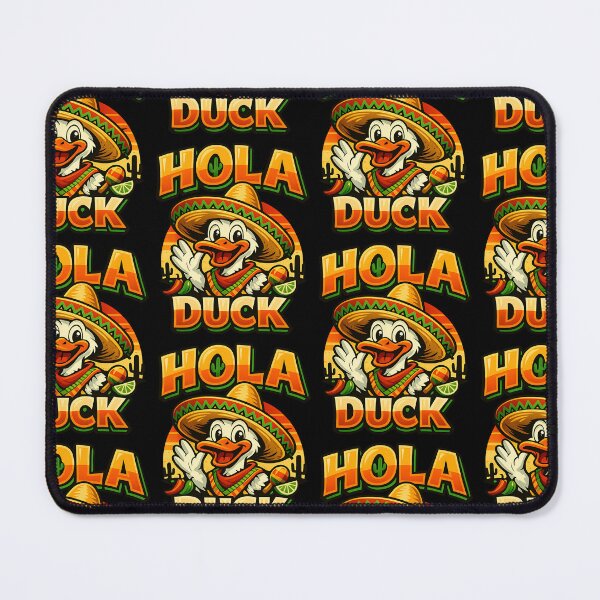 Item preview, Hola Duck Funny Mexican Duck Cartoon Cinco De Mayo Fiesta Design designed and sold by TeeTimeTreasure.