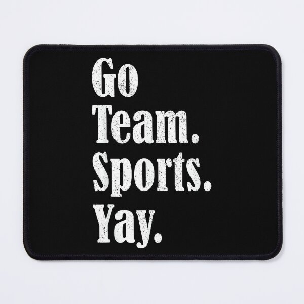 Item preview, Vintage Go Team Sports Yay Funny Game Day Men Women designed and sold by ElaineOSantamar.