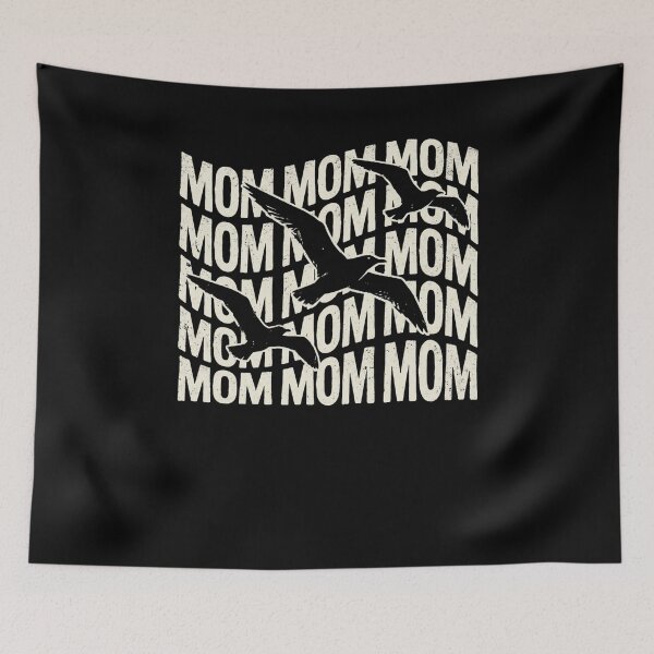 Item preview, Distressed Mom Flying Birds Vintage Motherhood designed and sold by snowry.