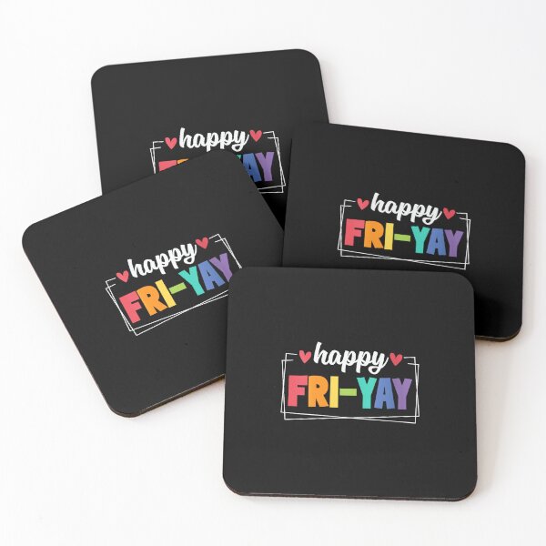 Item preview, Womens Happy Fri Yay Friday Lovers Fun Teacher FriYay Weekend designed and sold by ElaineOSantamar.
