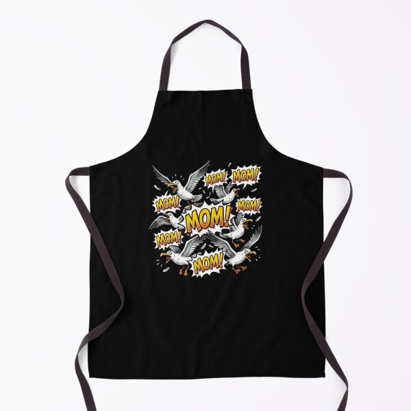 Item preview, Seagulls Yelling MOM! Funny Bird Mom Life Design designed and sold by snowry.