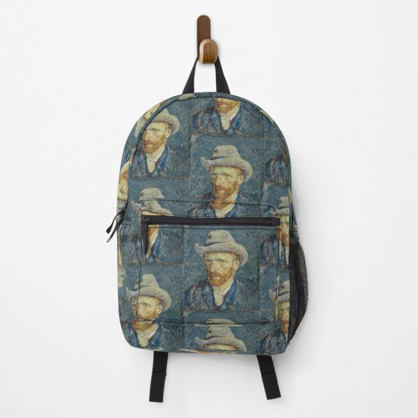 Item preview, Self Portrait With Grey Felt Hat by Vincent van Gogh: Post Impressionist Poster designed and sold by artofuniverse.