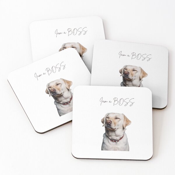 Item preview, I Am A Boss Labrador Retriever Funny Dog Design Cute Lab Dog Lover Gift designed and sold by gluxdesing.