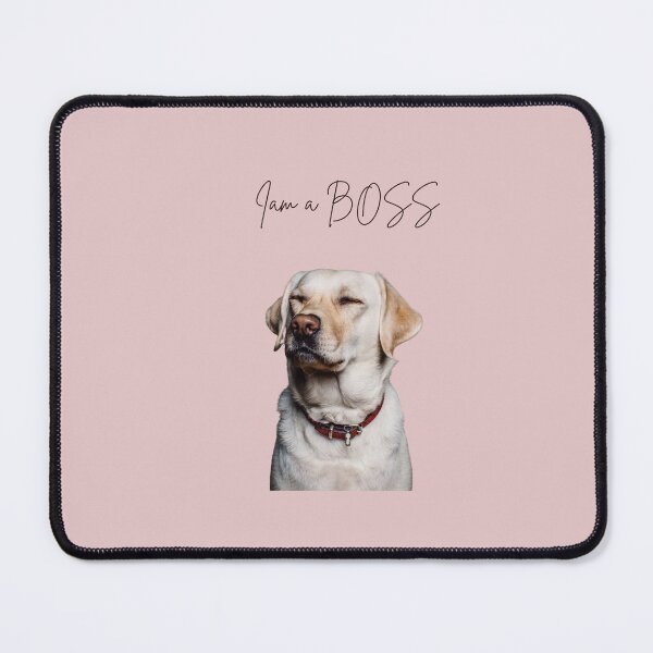Item preview, I Am A Boss Labrador Retriever Funny Dog Design Cute Lab Dog Lover Gift designed and sold by gluxdesing.