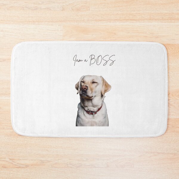 Item preview, I Am A Boss Labrador Retriever Funny Dog Design Cute Lab Dog Lover Gift designed and sold by gluxdesing.
