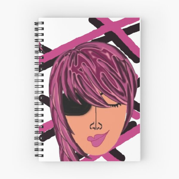 Aperçu de l'œuvre Rebelle Magenta Minuit créée et vendue par BulletKitty82.