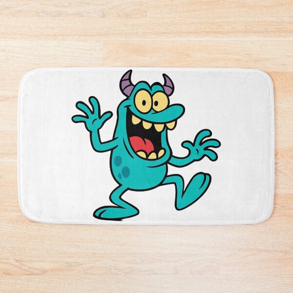 Item preview, : Funny Blue Cartoon Monster Sticker designed and sold by LYZ7VANI.