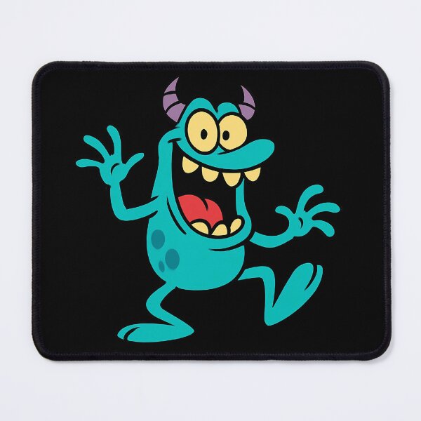 Item preview, : Funny Blue Cartoon Monster Sticker designed and sold by LYZ7VANI.