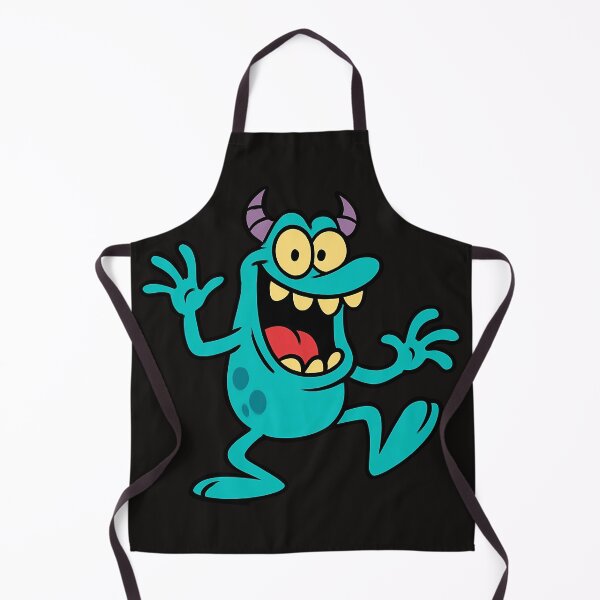 Item preview, : Funny Blue Cartoon Monster Sticker designed and sold by LYZ7VANI.