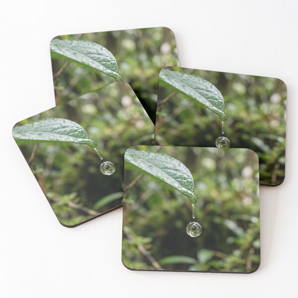 Item preview, Raindrop falling from a leaf. designed and sold by Malisa345.