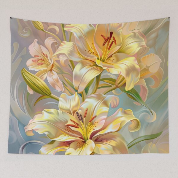 Item preview, Lily Bouquet Art designed and sold by MargaretWiktor.