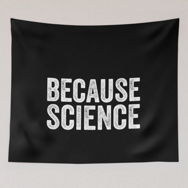 Item preview, Because Science Tshirt Funny Physics Teacher T-shirt, Because Science Funny Physics Teacher Stickers designed and sold by krooslistO.