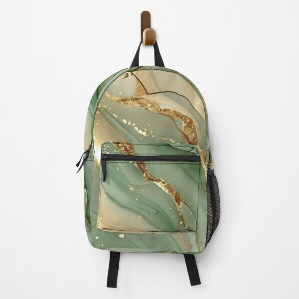 Item preview, Luxury Sage Green Marble with Delicate Gold Leaf designed and sold by Sirin1712.