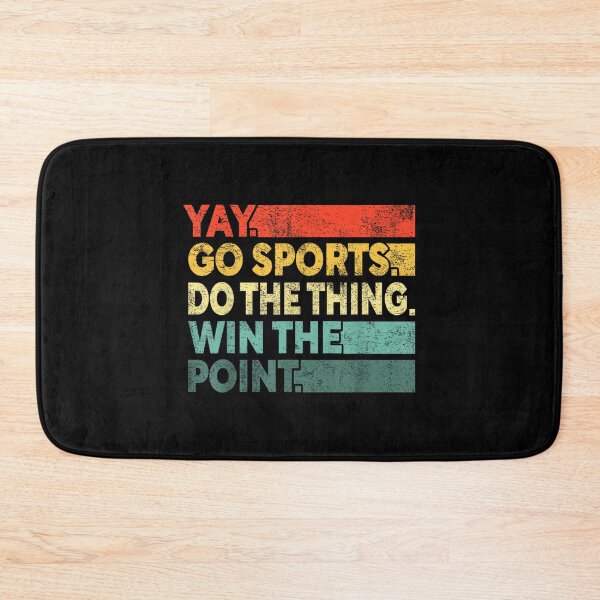 Item preview, Yay Go Sports! Funny Sport Fan Men Women designed and sold by ElaineOSantamar.