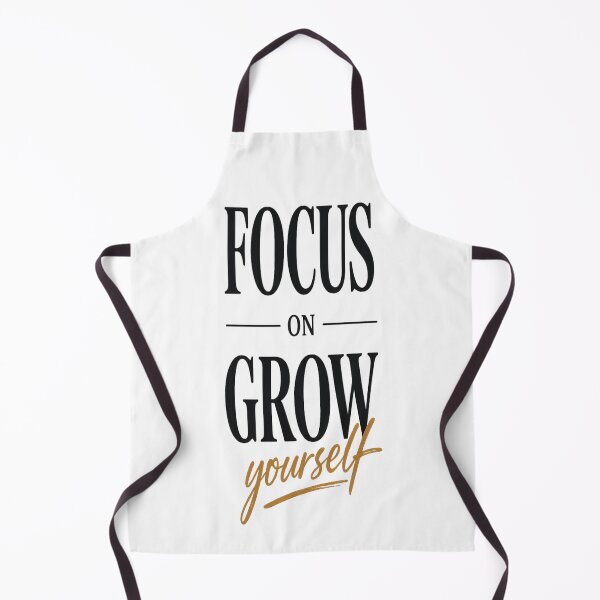 Item preview, Focus On Growing Yourself Bold Typography Design designed and sold by Wolf Creator.