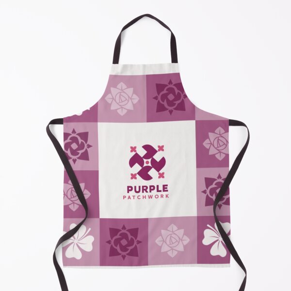 Item preview, Elegant Purple Patchwork Geometric Floral Tile designed and sold by TZAR WORKS.