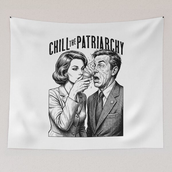 Item preview, Feminist Ice Cream Chill The Patriarchy Funny Feminism designed and sold by GrandeDuc.