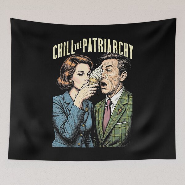 Item preview, Feminist Ice Cream Chill The Patriarchy Funny Feminism designed and sold by GrandeDuc.