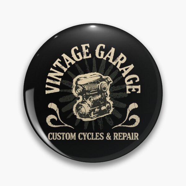 Item preview, Vintage Garage: Custom Cycles & Repair designed and sold by SignumShop.