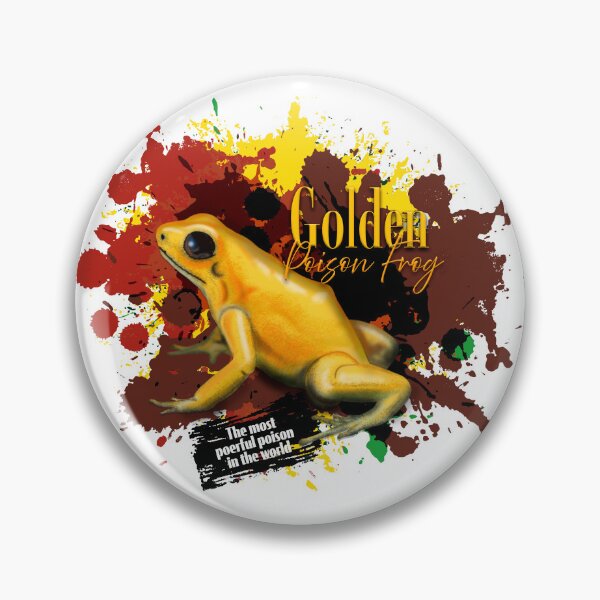 Item preview, Golden poison frog designed and sold by EstadoCuantico.