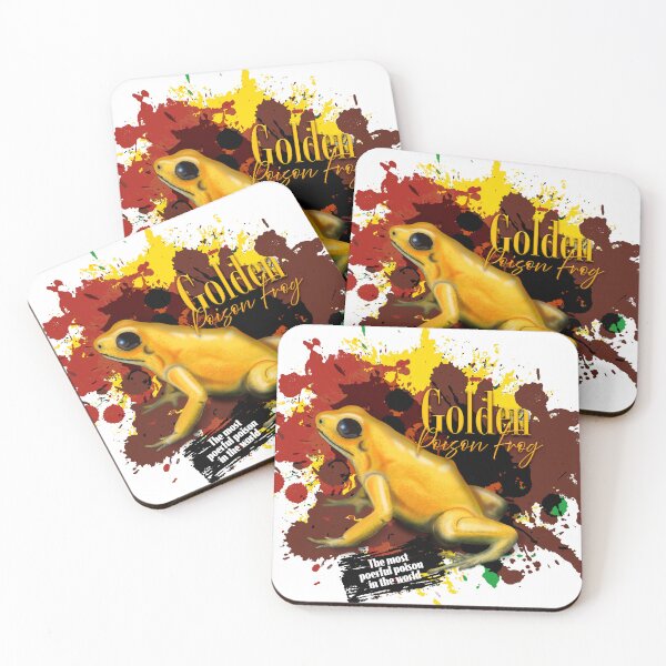 Item preview, Golden poison frog designed and sold by EstadoCuantico.