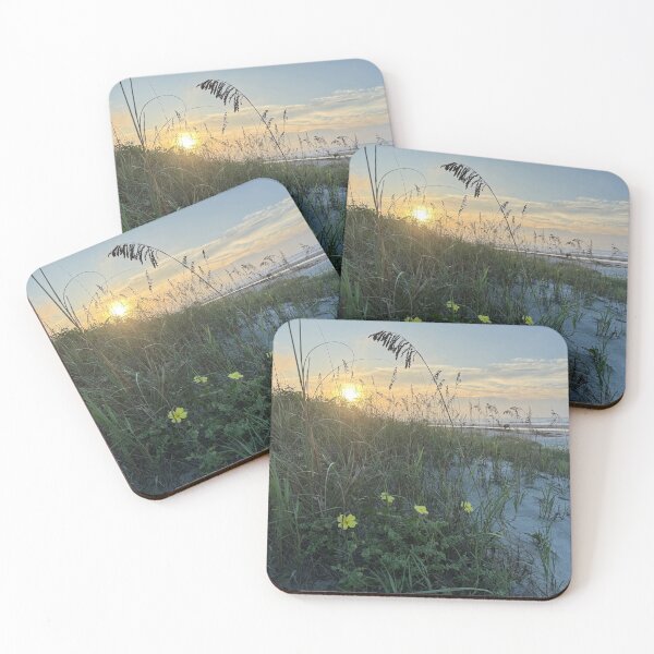 Item preview, Coastal Sunrise Over South Carolina Dunes designed and sold by shorethings.