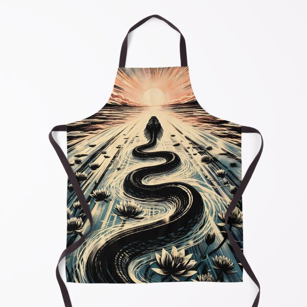 Item preview, Perspective Depth Snake, Ai Generated Art designed and sold by ACC .