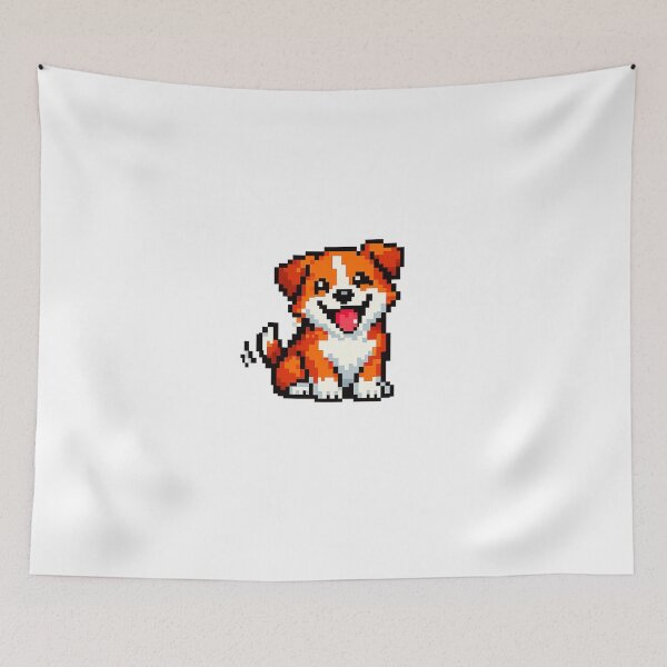Item preview, Pixelated Dog: Retro Charm of a Best Friend designed and sold by NextNoob485.