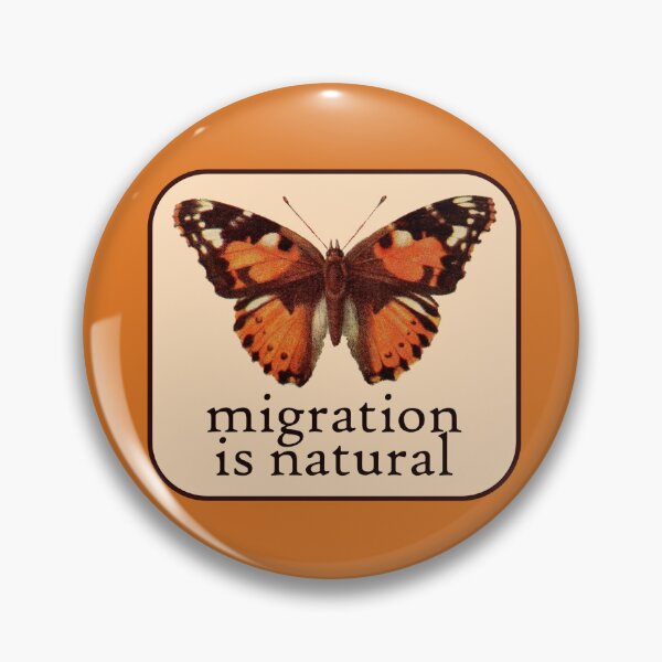 Item preview, migration is natural - painted lady butterfly designed and sold by sleepiest.