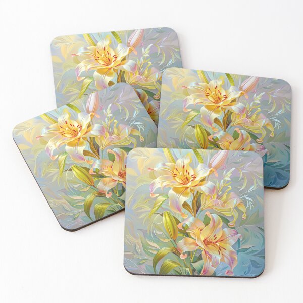 Item preview, Lilies Painting designed and sold by MargaretWiktor.