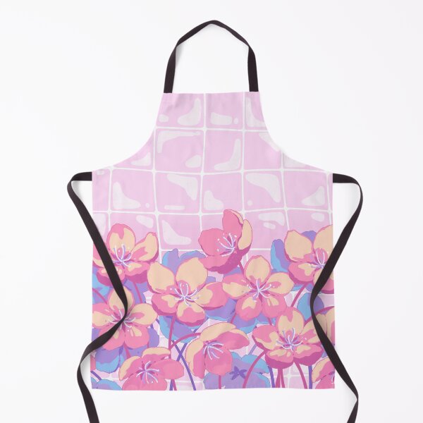 Item preview, Cute Colorful Floral Illustration Pink Yellow Flowers Aesthetic designed and sold by MinimalAnGo.