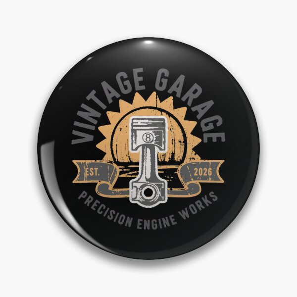 Item preview, Vintage Garage: Precision Engine Works designed and sold by SignumShop.