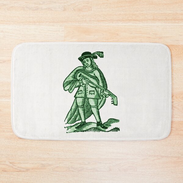 Item preview, Medieval Lute Player (green version) designed and sold by Dungeon-Shop.