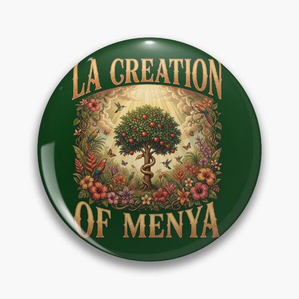 Item preview, La Creation Of Menya Garden Of Eden Vintage Art designed and sold by Lordenzoo.