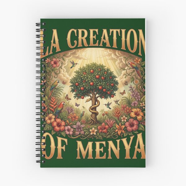Item preview, La Creation Of Menya Garden Of Eden Vintage Art designed and sold by Lordenzoo.
