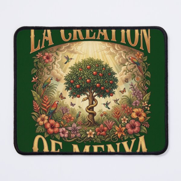 Item preview, La Creation Of Menya Garden Of Eden Vintage Art designed and sold by Lordenzoo.
