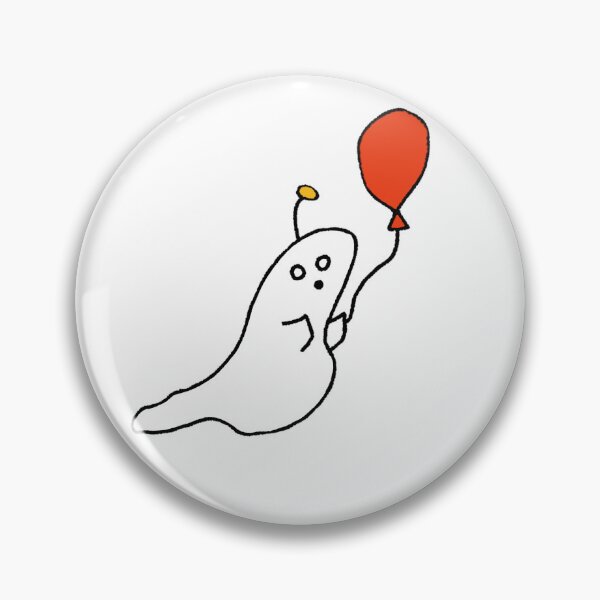 Item preview, Balloon ghost designed and sold by Emilyautumnlife.